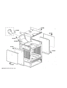 Range Frame Asy parts for Bosch Range HGS442UC/01 from AppliancePartsPros.com