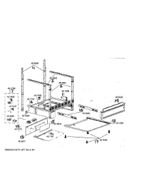 Support Asy parts for Bosch Range HGS442UC/01 from AppliancePartsPros.com