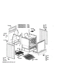Range Paneling parts for Bosch Range HGS442UC/01 from AppliancePartsPros.com
