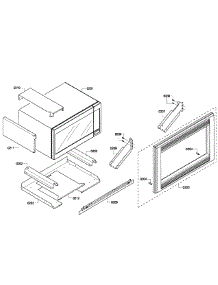 Trim Assembly parts for Bosch Wall Oven HBL5760UC/03 from AppliancePartsPros.com