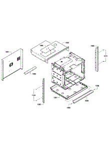 Oven Cabinet parts for Bosch Wall Oven HBL5760UC/03 from AppliancePartsPros.com