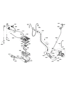 Pump Assembly parts for Bosch Washer WFVC3300UC/19 from AppliancePartsPros.com