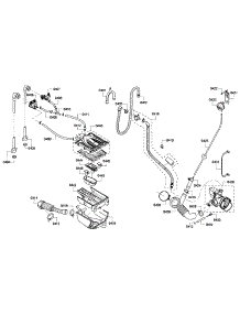 Pump Assembly parts for Bosch Washer WFVC540SUC/19 from AppliancePartsPros.com