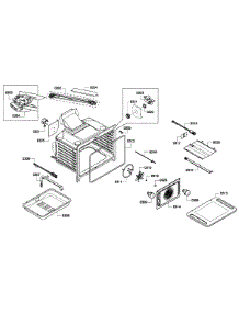 Oven Assembly parts for Bosch Range HGS7282UC/06 from AppliancePartsPros.com