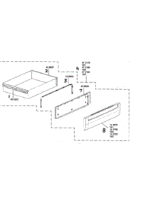 Warming Drawer Assembly parts for Bosch Range HES442U/01 from AppliancePartsPros.com