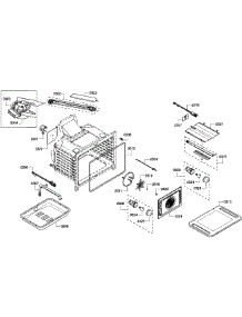 Oven Assembly parts for Bosch Range HGS7052UC/08 from AppliancePartsPros.com