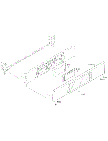 Control Panel parts for Bosch Wall Oven HBL8651UC/01 from AppliancePartsPros.com