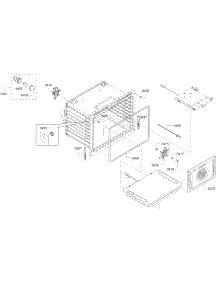 Cavity 1 parts for Bosch Range HGI8054UC/05 from AppliancePartsPros.com
