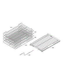 Shelf Assembly parts for Bosch Wall Oven HBL8661UC/01 from AppliancePartsPros.com