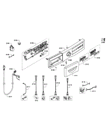 Controls parts for Bosch Washer WFVC8440UC/19 from AppliancePartsPros.com