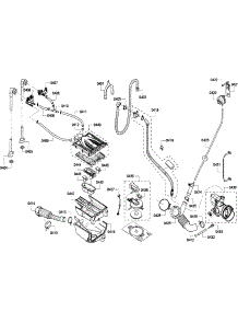 Pump parts for Bosch Washer WFVC6450UC/23 from AppliancePartsPros.com