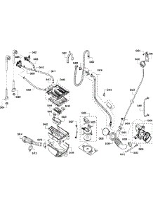 Pump parts for Bosch Washer WFVC6450UC/22 from AppliancePartsPros.com