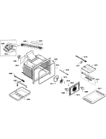 Oven Assembly parts for Bosch Range HGS7052UC/06 from AppliancePartsPros.com