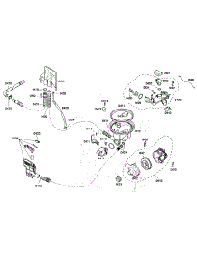 Pump Assembly parts for Bosch Dishwasher SHE43P02UC/56 from AppliancePartsPros.com