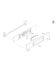 Control Panel parts for Bosch Wall Oven HBL8751UC/01 from AppliancePartsPros.com