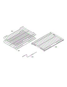 Shelfs parts for Bosch Wall Oven HBL8751UC/01 from AppliancePartsPros.com