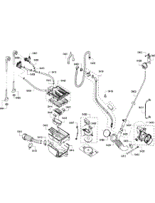 Pump parts for Bosch Washer WFVC6450UC/25 from AppliancePartsPros.com
