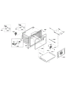 Cavity parts for Bosch Range HGIP054UC/04 from AppliancePartsPros.com