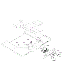 Latch parts for Bosch Range HDIP054U/01 from AppliancePartsPros.com