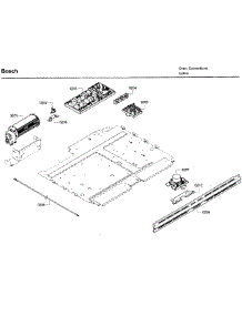 Latch parts for Bosch Wall Oven HBL8650UC/11 from AppliancePartsPros.com