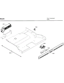 Latch parts for Bosch Wall Oven HBL8650UC/11 from AppliancePartsPros.com