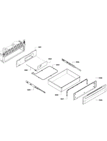 Drawer Assembly parts for Bosch Range HGS7282UC/02 from AppliancePartsPros.com