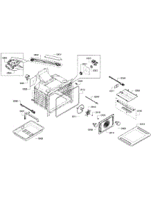 Oven Assembly parts for Bosch Range HGS7282UC/07 from AppliancePartsPros.com