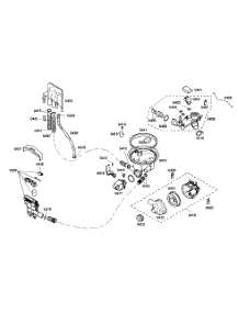 Pump Assembly parts for Bosch Dishwasher SHV45M03UC-48 from AppliancePartsPros.com