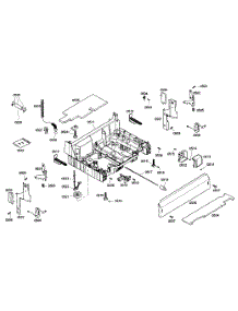 Base Assembly parts for Bosch Dishwasher SHV45M03UC-48 from AppliancePartsPros.com