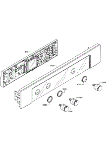 Control Panel parts for Bosch Wall Oven HBL5660UC/06 from AppliancePartsPros.com
