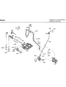 Pump Asy parts for Bosch Washer WFMC8401UC/10 from AppliancePartsPros.com