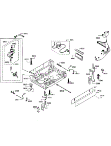 Pump Asy parts for Bosch Dishwasher SGV68U53UC/B4 from AppliancePartsPros.com