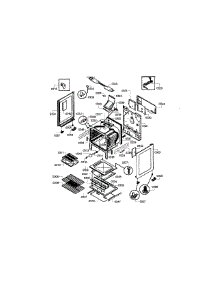Cavity & Frame parts for Bosch Range HGS3053UC/07 from AppliancePartsPros.com