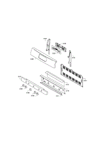 Control Panel parts for Bosch Range HGS3053UC/09 from AppliancePartsPros.com
