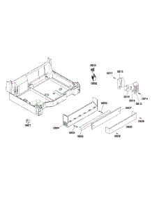 Base 2 parts for Bosch Dishwasher SHX57C06UC21 from AppliancePartsPros.com