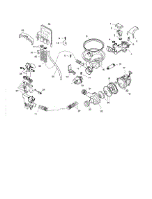 Component Assemblies parts for Bosch Dishwasher SHV4303 from AppliancePartsPros.com