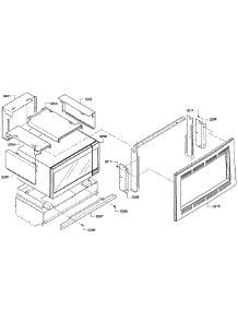 Trim Assembly parts for Bosch Wall Oven HBL5760UC/08 from AppliancePartsPros.com