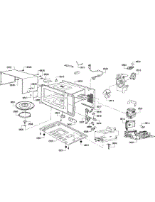 Microwave Parts parts for Bosch Wall Oven HBL5760UC/08 from AppliancePartsPros.com