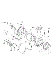 Drum  /  Motor  /  Tub parts for Bosch Washer WAS20160UC/18 from AppliancePartsPros.com