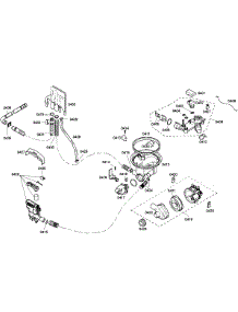 Pump Assembly parts for Bosch Dishwasher SHE55M12UC/50 from AppliancePartsPros.com