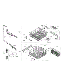 Racks  /  Spray Arm parts for Bosch Dishwasher SHE3ARF5UC/08 from AppliancePartsPros.com