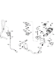 Pump Section parts for Bosch Dishwasher SHX3AR52UC/10 from AppliancePartsPros.com