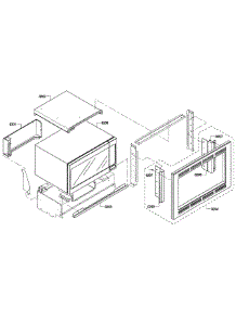 Trim Kit parts for Bosch Wall Oven HBL8750UC/08 from AppliancePartsPros.com