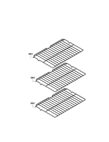 Shelfs parts for Bosch Wall Oven HBL3460UC/08 from AppliancePartsPros.com