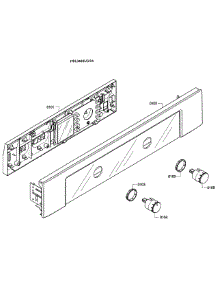 Control Panel parts for Bosch Wall Oven HBL3460UC/04 from AppliancePartsPros.com