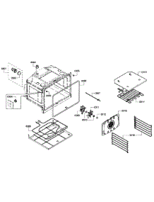 Oven Assembly parts for Bosch Wall Oven HBL3460UC/04 from AppliancePartsPros.com