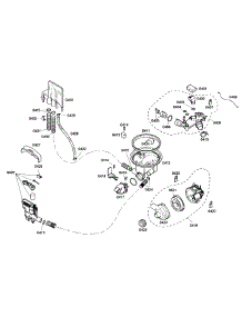Pump parts for Bosch Dishwasher SHE42L15UC/37 from AppliancePartsPros.com