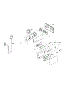 Control Panel parts for Bosch Dryer WTB86202UC/01 from AppliancePartsPros.com