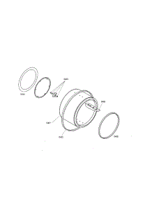 Drum parts for Bosch Dryer WTE86300US/02 from AppliancePartsPros.com