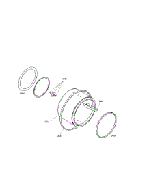 Drum parts for Bosch Dryer WTE86300US/01 from AppliancePartsPros.com